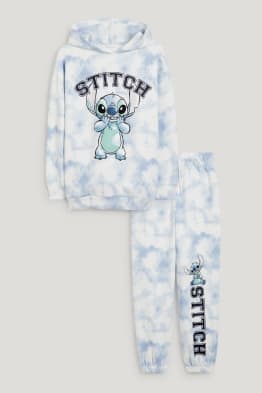 Lilo & Stitch - Set - Hoodie und Jogginghose - gemustert