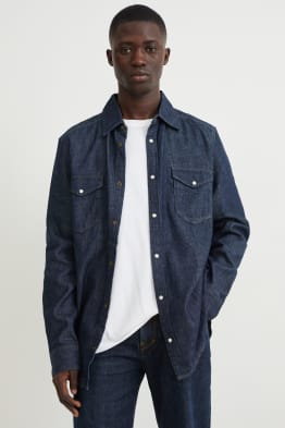 Spijkerblouse - regular fit - kent
