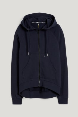 Sport-Sweatjacke mit Kapuze