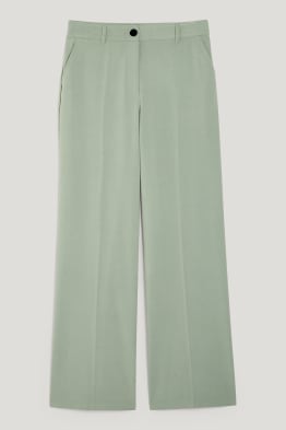 CLOCKHOUSE - plátěné kalhoty - mid waist - straight fit
