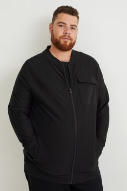Sweat zippé