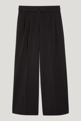 CLOCKHOUSE - pantalon de toile - mid waist - wide leg