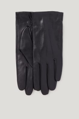 Leather gloves