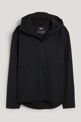 Softshell jacket with hood - 4-Way Stretch
