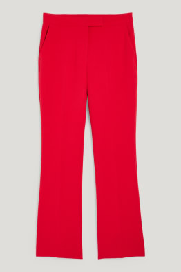 Pantalon - high waist - flared