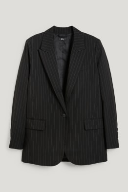 Oversized blazer - krijtstrepen