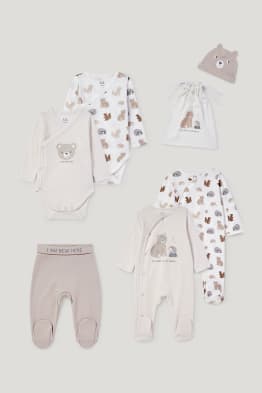 Newborn set with gift bag - 7 piece