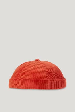 Gorra de pana