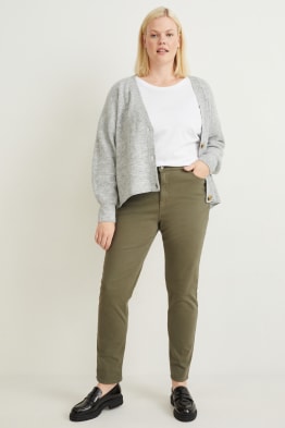 Trousers - high waist - slim fit - LYCRA®