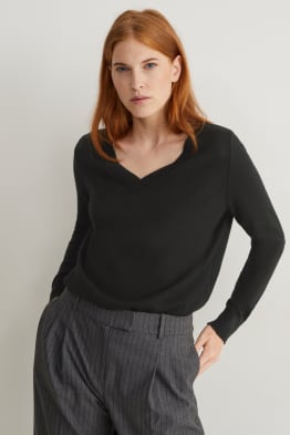Pullover basique en mérinos
