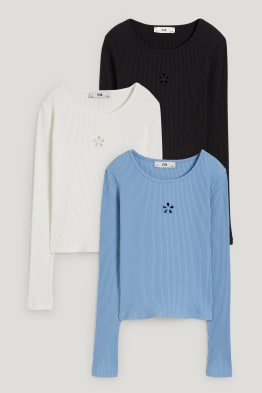 Multipack 3er - Langarmshirt