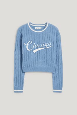 Maglione - motivo treccia