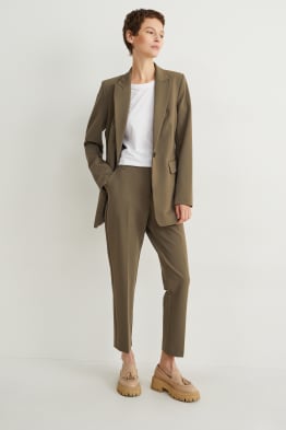 Business-Hose - Mid Waist - Slim Fit