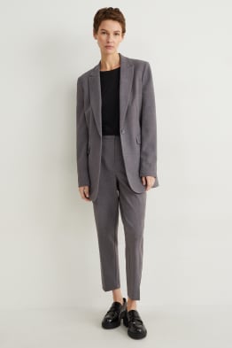 Pantalon - high waist - slim fit