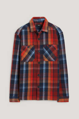 Giacca camicia - a quadretti