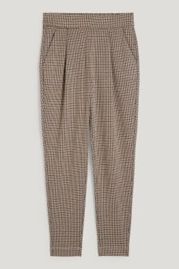 Jersey-Hose - kariert
