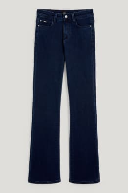 Bootcut jeans - mid waist