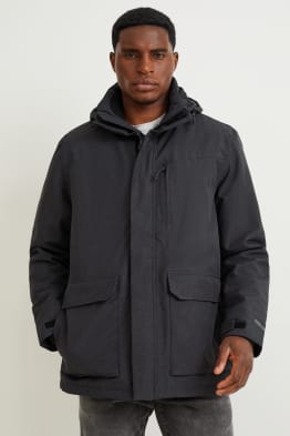 Giacca soft shell con cappuccio