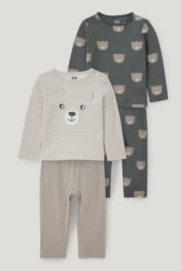 Multipack 2 ks - pyžamo pro miminka - 4 díly