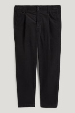 Manšestrové kalhoty chino - tapered fit