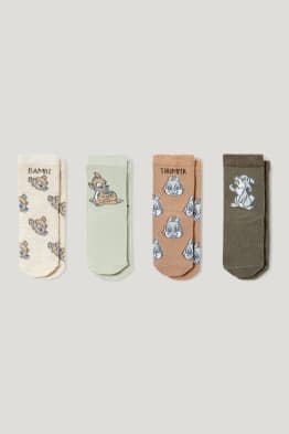 Multipack 4er - Bambi - Baby-Socken mit Motiv