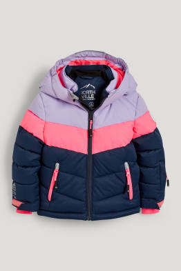 Veste de ski à capuche