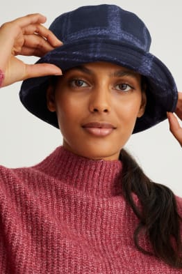 Cappello - a quadretti