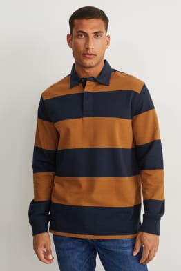 Poloshirt - gestreift