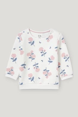 Baby sweatshirt - floral