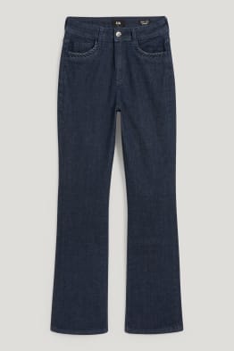 Bootcut jeans - high waist