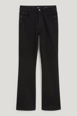 Bootcut jeans - mid waist - LYCRA®