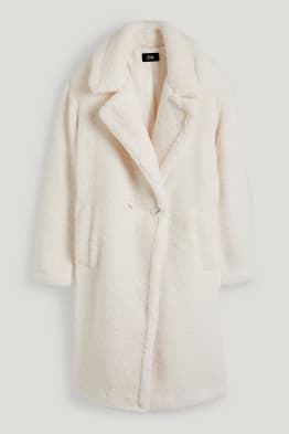 Manteau en peluche