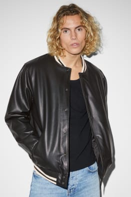 Varsity jacket - faux leather