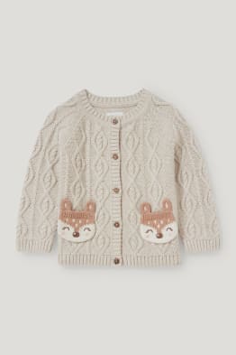 Gebreid babyvest
