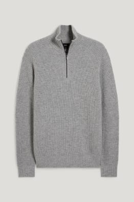 Jersey con cachemir - mezcla de lana