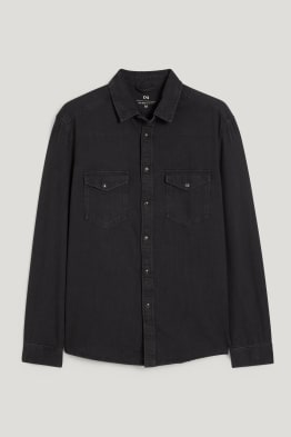 Spijkerblouse - regular fit - kent
