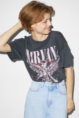 CLOCKHOUSE - t-shirt - Nirvana