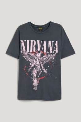 CLOCKHOUSE - t-shirt - Nirvana