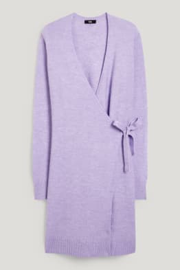 Strick-Wickelkleid