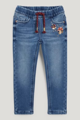 Skinny jeans - termo džíny