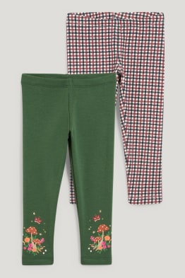 Lot de 2 - leggings doublés