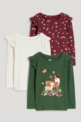 Multipack 3er - Langarmshirt