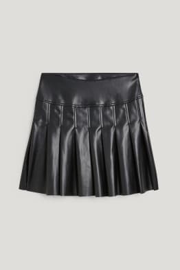 CLOCKHOUSE - skirt - faux leather