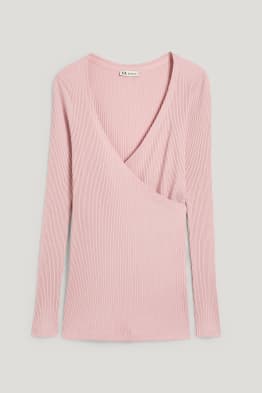 Nursing long sleeve top
