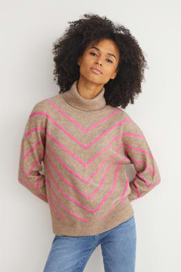 Rollkragenpullover