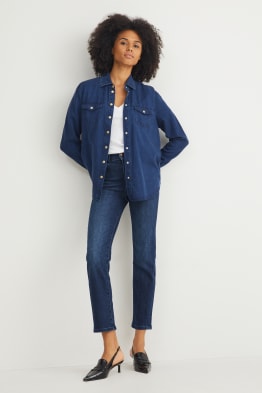 Straight jeans - high waist