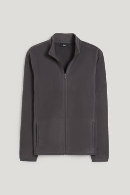 Veste En Polaire - Matière Recyclée Gris-Marron Femme | Pulls, Gilets C&A •  Finn Ouest