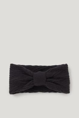 Bandeau serre-tête en maille