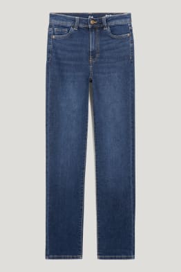 Straight jeans - high waist - LYCRA®