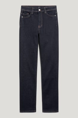 Straight jeans - high waist - LYCRA®